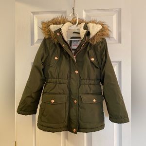 Girl winter coat